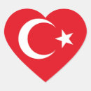 Search for flag of turkey stickers Turkish