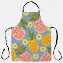 Search for pineapple illustration aprons Abstract