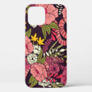Search for vintage tropical pattern iphone cases Background