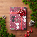 Search for vintage christmas cat wrapping paper Modern