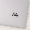 Search for lily name stickers Birthday