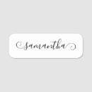 Search for cute name tags Black