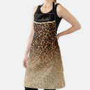Search for black leopard print aprons Safari