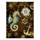 Search for seahorse art Antique