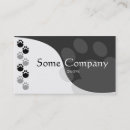 Search for paw print business cards Grey