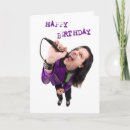Search for singer birthday cards Rock star