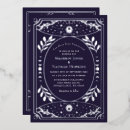 Search for silver stars wedding invitations Celestial