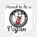 Search for animal liberation stickers Vegan
