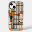 Search for black lines iphone cases White