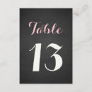 Search for table cards Calligraphy