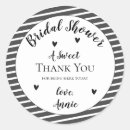 Search for elegant bridal shower stickers Heart