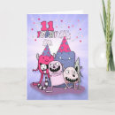 Search for girls 11th birthday cards For kids
