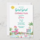 Search for splash pad birthday invitations Girl