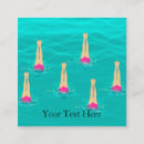 Search for swimmer business cards Pool
