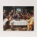 Search for last supper puzzles Christian