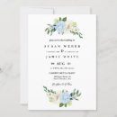 Search for blue floral invitations Simple