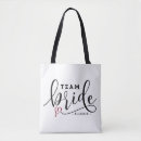 Search for team tote bags Bridesmaid