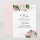 Search for 100 birthday invitations 100 and fabulous