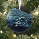 Search for arctic wolf christmas tree decorations Animals