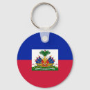 Search for haitian key rings Flag of haiti