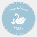 Search for swan bird stickers Blue