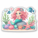 Search for mermaid life stickers Fish