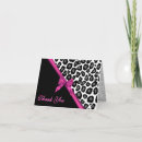 Search for leopard thank you cards Pattern