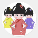 Search for girl doll stickers Japanese