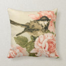 Search for vintage bird cushions Vintage floral pattern