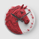 Search for abstract horse clocks Red