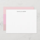 Search for pale pink note cards Modern