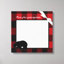 Search for plaid canvas prints Red