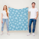 Search for blue snowflake blankets Festive