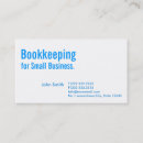 Search for bookkeeping business cards Bookkeeper