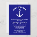 Search for ahoy its a boy invitations Typography