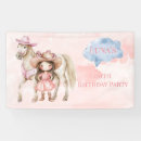 Search for horse birthday banners Pink