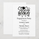 Search for quotes engagement party invitations Black and white