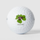 Search for lucky golf balls Saint patricks day