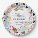 Search for alice in wonderland plates Whimsical