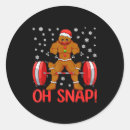 Search for gingerbread family stickers Funny