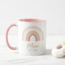 Search for pink rainbow mugs Typography