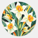 Search for daffodil flower stickers Green