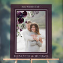 Search for floral wedding signs Botanical greenery