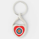 Search for target key rings Bullseye