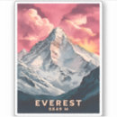 Search for himalayas stickers Mount everest