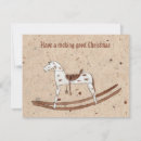 Search for rocking horse christmas cards Watercolor