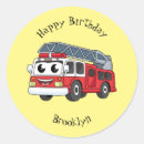 Search for cute engineer stickers Fire truck