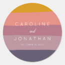 Search for stripe wedding stickers Stylish