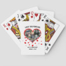 Search for cute valentine playing cards Modern