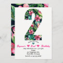 Search for luau 2nd birthday invitations Hawaiian